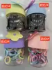 Anillos de Toalla Resistentes de Colores Dulces para Niños, Gomas Elásticas de Pulgar de Alta Elasticidad para Bebés Niñas, Diademas que No Dañan el Cabello, Accesorios para el Cabello