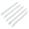 Acessórios para joias DIY corrente de cauda 5cm corrente extensora corrente de chaveiro corrente de pingente de pulseira V168