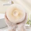 Bomba de banho novo estilo com ventosa, bomba de banho esfoliante de lama, artefato de bolhas esfoliantes, flor de banho macia sem dispersão, pendurado, transfronteiriço