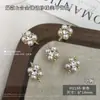 Accesorios de Arte para Uñas de Perlas y Pedrería Estilo Barroco, Venta Caliente Transfronteriza Decoraciones de Pedrería para Uñas con Moño de Aleación Estilo Francés, Estrella y Luna