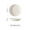 Conjunto de Louça Cerâmica Prato Retangular Cor Sob Esmalte Estilo Ins High-End Tigela e Prato Conjunto Doméstico Tigela para Sopa e Macarrão Tigela de Arroz