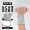 Muñequeras deportivas transfronterizas, soportes de muñeca para fitness para hombres, diseño con resorte para soporte y prevención de lesiones, transpirables, adecuados para tenis y bádminton, personalizables