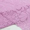 Tanglong Rosa-Morado Lindo Patrón con Tema de Flores Borde de Encaje Elástico 23.5cm Accesorios para Ropa Infantil