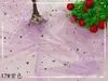 Hilo de estrella lentejuela medio rígido Hilo de estrella luna Tela de malla americana Tela para envolver regalos flores Hilo para muñecas festivas