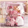 Taburete de Almacenamiento Extra Grande con Contenedor para Peluches, Caja de Almacenamiento para Sentarse, Almacenamiento Transparente para Muñecas para Niños