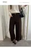 T-PLATFORM Guangzhou Trece Fábricas 2026 Principios de Otoño Pantalones de Globo de Mezclilla Versátiles Retro Petite para Mujer 58095