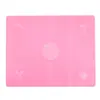 Almofada de silicone de 50*40 cm, almofada de amassar, resistente a altas temperaturas, superfície de cozimento antiderrapante e almofada de superfície antiderrapante, tábua de corte antiaderente