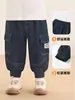 Pantalones vaqueros con puño Kaka Panda para niños, pantalones de otoño para niños, ropa de otoño para niñas, pantalones largos casuales de primavera y otoño para bebé