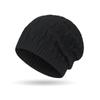 Gorro de lana para deportes al aire libre de otoño e invierno, protección auditiva para hombres y mujeres, gorro de punto pequeño y suelto, TEMU transfronterizo en stock