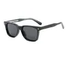 Gafas de sol cuadradas de estilo retro nuevas para protección solar UV para mujer, gafas de sol GM de alta gama para hombre