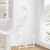 Suporte de Flores Varanda Suporte Especial para Plantas de Chão de Ferro Multi-Camadas Móvel Suporte de Exibição Suporte de Flores para Sala de Estar