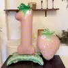 Nuevos Globos Digitales de Base de Fresa de Papel de Aluminio Xiaohongshu para Decoración de Fiesta de Primer Cumpleaños Infantil