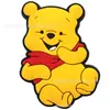 Novos Acessórios para Tamanco 3D Tridimensional Charms de Sapato em PVC Decorações de Flores do Ursinho Pooh Itens em Estoque Transfronteiriços
