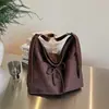 Bolso de Ante para Mujer de Gran Capacidad 2025 Nuevo Otoño e Invierno Versátil Bolso de Hombro Cruzado Retro para Viaje