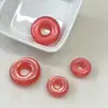Resina Fotocromática Dupla Face Olho de Gato Estrela Rosca Pingente para Corrente de Celular Bolsa Acessórios de Joia Contas Criativas Feitas à Mão