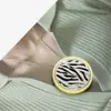 Botón Metálico Doble Par Vintage para Abrigo Trenchcoat Chaqueta de Mujer Botón Decorativo Traje Suéter Cárdigan Botón Redondo