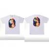 2026 Nueva Marca de Moda Bape Cabeza de Mono Peso Pesado Manga Corta Corte Holgado Unisex Camiseta para Pareja Estudiante