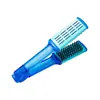 Peine Enderezador de Cerdas de Cerdo Más Vendido Transfronterizo, Peine para Peinar el Cabello en Forma de V de Doble Uso para Alisar y Ondular