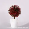 Plantas Verdes Simuladas en Maceta, Venta al por Mayor para Comercio Electrónico, Venta Directa de Fabricantes, Bolas de Césped Artificial de Plástico Más Vendidas, Bolas Redondas, Muebles y Decoraciones para el Hogar