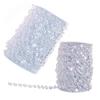 Cortina de Línea Acrílica Cuentas Cortina de Cuentas para Boda Cristal para Boda Camino de Plomo Decoración de Techo para Escenario Cadena de Cuentas de Cristal para Árbol de Navidad