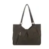 Bolsa de Gran Capacidad Transfronteriza para Mujer Estilo Nuevo Moda Casual para el Trabajo Bolso de Mano Bolso Tote Textura Simple Bolso de Hombro Único