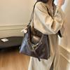 Mochila Feminina de Luxo Retrô Grande Capacidade 2024 Nova Mochila Versátil Bolsa de Ombro Multifuncional Bolsa Tote