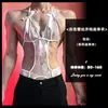 Lencería Erótica Hueca Transparente para Hombre Talla Grande Top Apasionado de Tentación para Hombres Gay Puro Deseo Top Ajustado