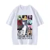Verão novo comércio exterior feminino camiseta taylorswift Taylor algodão Europeu e Americano cross-border molde camiseta manga curta feminina