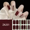 ZA - Adhesivo para uñas blanco sin hornear, totalmente impermeable, parche para decoración de uñas, sensación avanzada, simple, pegamento para esmalte de uñas al por mayor
