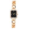 Novo Relógio Pulseira Quadrado Pequeno Chanel Celebridade da Internet Simples Moda Elegante Cravejado de Diamantes Relógio de Estudante Relógio de Banca