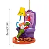 Diversión Navideña Transfronteriza Decoraciones Colgantes del Grinch Decoraciones Navideñas Adornos de Árbol de Navidad Acrílicos Decoraciones Colgantes
