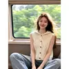 Favorito personal recomendado~ Chaleco con capucha de punto trenzado multicapa estilo coreano para mujer, nuevo de otoño e invierno