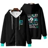 Moeyui Hatsune Miku cosplay Moletom com Capuz Anime Bidimensional Periférico Miku Jaqueta Casual Masculina e Feminina
