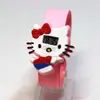 Reloj de Juguete para Niños Reloj Digital Pulsera de Presión Niño Pequeño Niña Bebé Súper Lindo Dibujos Animados Gelatina Reloj de Golpeo Dropshipping