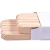 Niños adultos esterilización médica desechable depresor de lengua de abedul depresor de lengua de madera estéril fábrica venta al por mayor tabla raspadora de cera