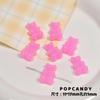 Urso frisado DIY jóias artesanais colar pulseira decorativo pendurado cadeia bonito telefone móvel cadeia menina japonês e coreano ins acessórios