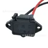 Enchufe Integrado Pinzi con Cable Interfaz de Carga para Vehículos Eléctricos Tapa de Resorte con Cable 20 cm Dos Tomas Verticales de Cobre