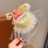 Accesorios para el Cabello Dulces y Lindos para Niños Fiesta de Cumpleaños Pastel Cereza Diadema Sombrero Salida Fiesta Foto Pasador Al por Mayor
