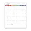 Pizarra magnética mensual transfronteriza, pegatina para nevera, bloc de notas de calendario borrable, impermeable, disponible en varios tamaños y personalizable