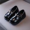 Zapatos infantiles primavera y verano nuevos estudiantes de primaria y secundaria anfitrión de piano actuación zapatos de cuero niños moda zapatos de cuero PU una generación de pelo