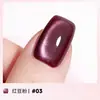 Caneta para Nail Art Olho de Gato PAZT 3g, Caneta Gel para Unhas para Fixação de Cor, Olho de Gato Multiefeito com Contas de Vidro, Fácil de Usar, Fabricante