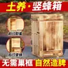 Colmena vertical de tierra juego completo puerta abierta Barril Tres Gargantas barril atrayente de abejas abeja melífera madera de abeto apicultura colmena antigua de barril envío a granel