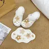 Otoño e Invierno Lindo Marrón Peludo Estrella Moda Lindos Accesorios Zuecos DIY Extraíbles Versátiles Hebillas para Zapatos