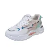 Estilo Universitario para Mujer Transpirables Plataforma Primavera y Otoño Suela Suave Zapatos de Papá Lote Mixto Nuevo Zapatos Deportivos para Mujer Combinación de Colores 2022 Ligeros
