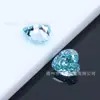 Nuevo Zircón de Corte Milenio en Forma de Corazón 8x8 mm de Venta Caliente Zircón Blanco Colorido de Corte Milenio Rosa con Parte Trasera Puntiaguda