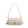 Bolsa Feminina Trançada Transversal para Axila 2026 Bolsa de Mão de Luxo Moda Bolsa Baguete Vintage Bolsa de Ombro Único Transversal Bolsa Sela
