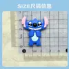 Parche de Pegamento Suave de PVC de Stitch Agujero Zapatos Joyería DIY Accesorios Funda de Teléfono Móvil Taza de Agua Imán para Refrigerador Accesorios para el Cabello