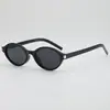 Gafas de Sol 2025 Personalizadas Nuevas Ovaladas Retro Marco Pequeño Modernas y Sencillas Estilo Ins Anti-UV