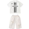 Roupa Hip-Hop Moderna para Meninos, Conjuntos de Estilo Hip-Hop Infantil, Roupa de Verão para Apresentação de Dança Hip-Hop Infantil Fresca e Bonita para Meninas de Manga Curta