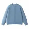 Yidao Vintage Outono Nova Chegada Japonês Retrô Estilo Simples Cor Sólida Solto Gola Redonda Botão Cardigan de Tricô Masculino